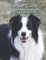 Border Collie NOTEBOOK: notebooks and journals 110 pages (8.5x11) 1692734261 Book Cover
