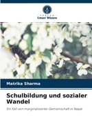 Schulbildung und sozialer Wandel 6203133353 Book Cover