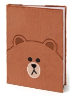 Line Friends Plush Notebook (Brown) 145493588X Book Cover