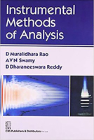 Instrumental Methods of Analysis 8123923279 Book Cover