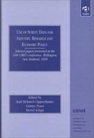 Use of Survey Data for Industry, Research and (CIRET Conference Proceedings) 0754613496 Book Cover