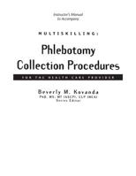 Multiskilling: Phlebotomy Collection Procedures for the Health Care Provider (Delmar's Multiskilling Series) 0827384521 Book Cover