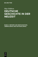 Reform Und Restauration. Liberalismus Und Nationalismus (1790-1871) 3486432419 Book Cover