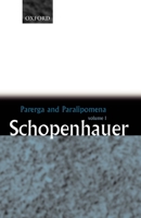 Parerga und Paralipomena 1316616428 Book Cover