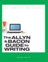 The Allyn & Bacon Guide to Writing, Concise Edition [with MyWritingLab Access Code] 0321291522 Book Cover