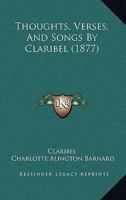 Thoughts, Verses, And Songs By Claribel 1165156253 Book Cover
