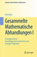 Gesammelte mathematische abhandlungen ... hrsg. von R. Fricke und A. Ostrowski (von F. Klein mit ergänzenden zusätzen versehen); Band 1 B0BN6Q58SV Book Cover