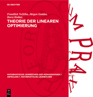 Theorie Der Linearen Optimierung 3112737903 Book Cover