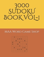 3000 SUDOKU BOOK VOL-1: Brain game Easy to Hard 3000 sudoku puzzle books for adults B08YDCNWTK Book Cover