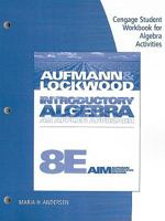 Introductory Algebra: An Applied Approach--Student Workbook for Algebra Activities 1439047170 Book Cover