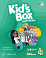 Kid's Box New Generation Level 4 Pupil's Pack Andalusia Edition English for Spanish Speakers 8413225035 Book Cover