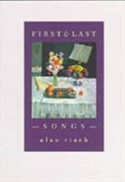 First & Last Songs 1869401255 Book Cover