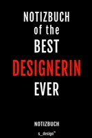 Notizbuch f�r Designer / Designerin: Originelle Geschenk-Idee [120 Seiten liniertes blanko Papier ] 1693141108 Book Cover