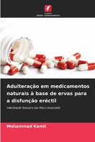 Adulteração em medicamentos naturais à base de ervas para a disfunção eréctil 6204099531 Book Cover