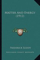 Matter and Energy 1016156766 Book Cover
