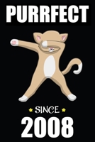 11th Birthday Dabbing Cat: Blank Lined Journal for 11th Birthday 11 Year Old Gift For Boys and Girls 1692401513 Book Cover