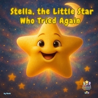 Stella, The Little Star Who Tried Again: A Heartwarming Bedtime Story About Courage, Friendship, and Hope B0FVMNTVNY Book Cover