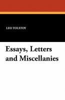 Essays, Letters, Miscellanies (Classic Reprint) 1434419959 Book Cover