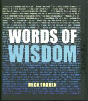 Words of Wisdom 0681048646 Book Cover