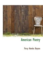 American poetry 1378046560 Book Cover