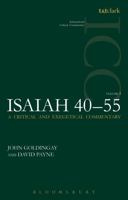 Isaiah 40-55 Vol 1: A Critical and Exegetical Commentary (International Critical Commentary) (Hardcover) (International Critical Commentary) 0567044610 Book Cover