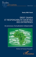 Droit OHADA et responsabilité sociétale des entreprises: Un processus d'actualisation indispensable (Études Africaines) (French Edition) 2140291786 Book Cover