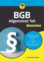 BGB Allgemeiner Teil für Dummies (Für Dummies) (German Edition) 352771569X Book Cover