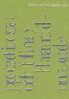 Poetics of the Handmade 1933751002 Book Cover