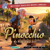 Pinocchio (Smart Hippo My First English Book Library): Educational Storybook (ESL Students) B0FRZ1ZBY1 Book Cover