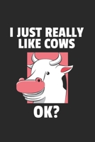 Kuh Notizbuch: Kuh Notizbuch f�r Liebhaber / Notizheft / Notizblock A5 (6x9in) Dotted Notebook / Punkteraster / 120 gepunktete Seiten 1671683358 Book Cover