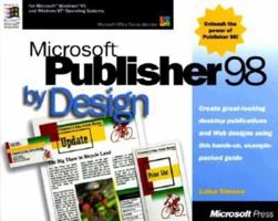 Microsoft Publisher 98 by Design 1572316411 Book Cover