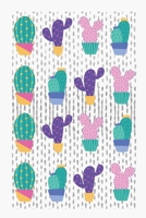 Cactus Notebook: Cute Cactus Repeating Blank Notebook (6x9), 120 Page 1702711315 Book Cover