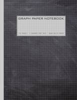 Graph Paper Notebook : Grid Paper Composition Notebook; Quad Ruled Paper; 5 Squares per Inch; 110 Pages (8. 5 X 11 ) 170815793X Book Cover