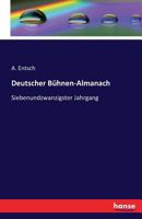 Deutscher Buhnen-Almanach 3741119644 Book Cover