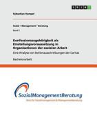 Konfessionszugeh�rigkeit ALS Einstellungsvoraussetzung in Organisationen Der Sozialen Arbeit 3656568359 Book Cover