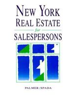 New York Real Estate for Salespersons 0897879481 Book Cover