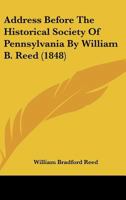 Address Before the Alumni of the University of Pennsylvania; 1010296515 Book Cover