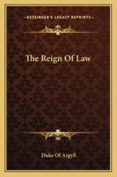 The Reign Of Law 1162956062 Book Cover