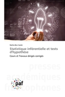 Statistique inférentielle et tests d'hypothèse (French Edition) 6209400469 Book Cover