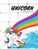 Unicorn Coloring book for kid: free design charector of unicorn for Anyone Who Loves Unicorns (A4) B08K41YGFR Book Cover