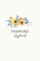 Internet Password Logbook: Alphabetical Internet Password Organizer | Large Print 1673879780 Book Cover