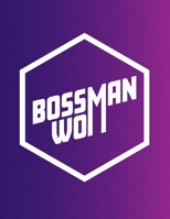 Boss Woman: Feminist Sketchbook: Dark Purple 1657523535 Book Cover