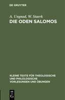 Die Oden Salomos 3112450132 Book Cover