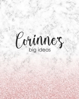 Corinne's Big Ideas: Personalized Notebook - 8x10 Lined Women's Journal 1698444125 Book Cover