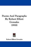 Poems and Paragraphs 1165482924 Book Cover