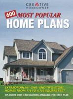 600 Most Popular Home Plans: Homes from 770 to 4,750 Square Feet (Home Plans) 1580110231 Book Cover