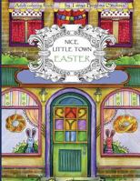 Nice Little Town Easter: Adult Coloring Book 1984190490 Book Cover