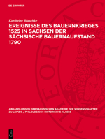 Ereignisse Des Bauernkrieges 1525 in Sachsen Der Sächsische Bauernaufstand 1790 3112722825 Book Cover