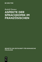 Aspekte Der Sprachkomik Im Franzosischen 3484520337 Book Cover
