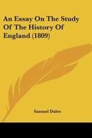 An Essay On The Study Of The History Of England 1165912821 Book Cover